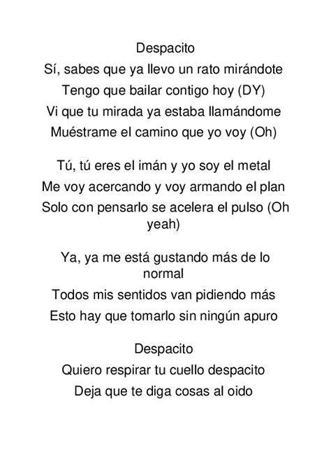 despacito letra español|despacito letra em português.